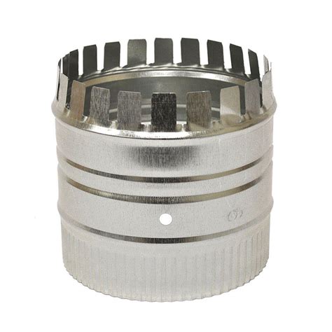 6 in. flexible duct and sheet metal connector splice collar|6 inch duct connector.